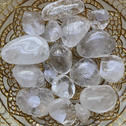 Himalayan Quartz Tumblestones - Chakra Alignment & Energetic Cleansing