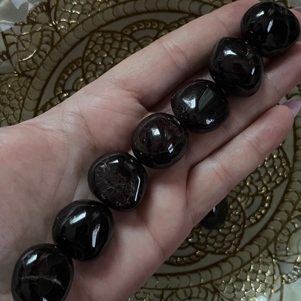 Garnet Tumblestones - Vitality & Magnetism