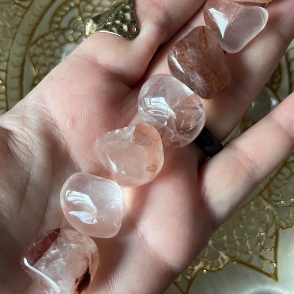 Fire (Hematoid) Quartz Tumblestones