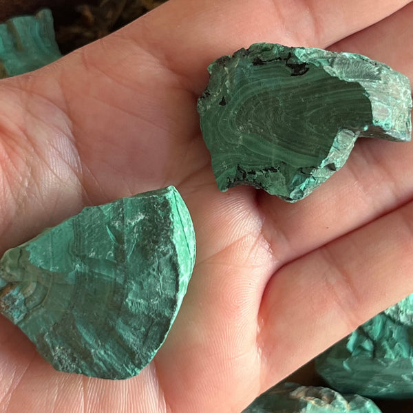 Rough Malachite Chunk - Balance & Vitality