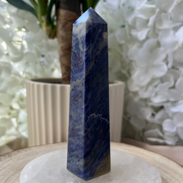 Sodalite Obelisk - Wisdom & Guidance