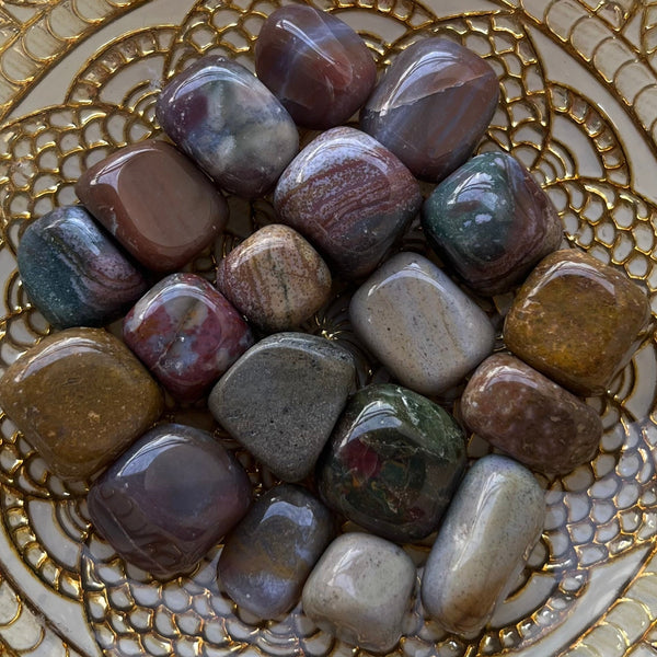 Ocean Jasper Tumblestones