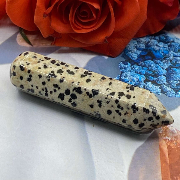 Dalmatian Jasper Wand - Joy & Lightness BD Crystals