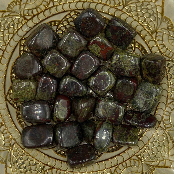 Dragon's Blood Tumblestones - Vitality & Courage BD Crystals