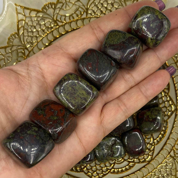 Dragon's Blood Tumblestones - Vitality & Courage BD Crystals