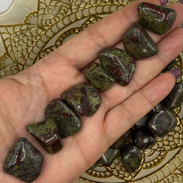 Dragon's Blood Tumblestones - Vitality & Courage BD Crystals