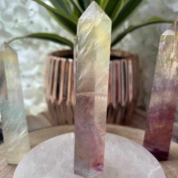 Candy Fluorite Point