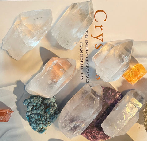 Clear Quartz (Rock Crystal) Points (4cm - 6cm) - Intuition & Wisdom