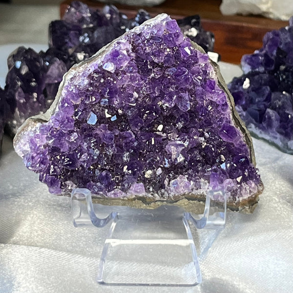 Amethyst Druse Clusters (Uruguay) - Spirituality & Transmutation