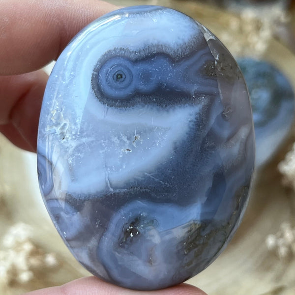 Moss Agate Palmstone