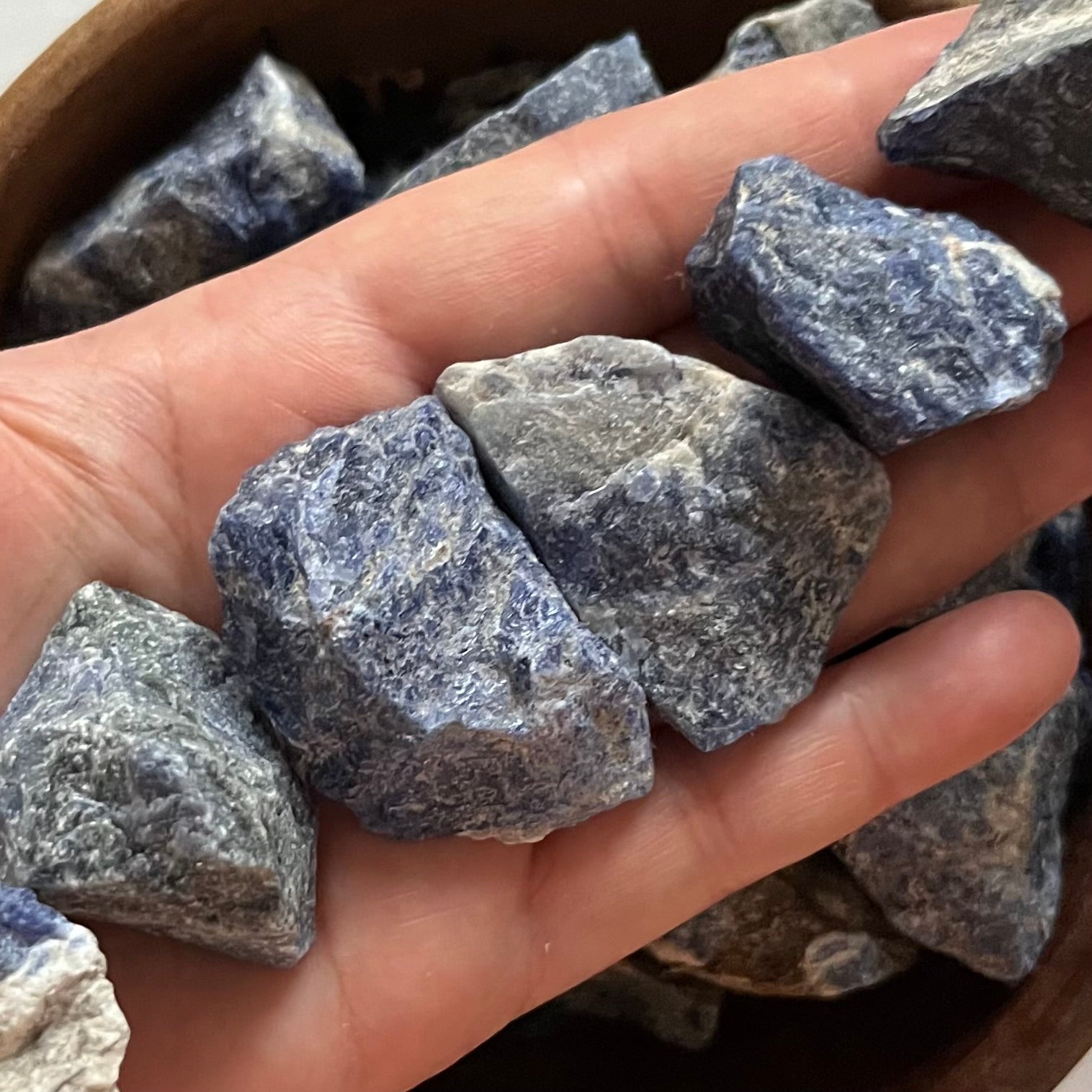 Rough Sodalite - Wisdom & Guidance