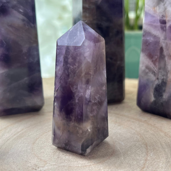 Amethyst Obelisk - Spiritual Wisdom & Comfort