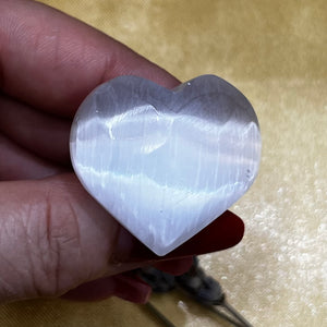 Selenite Heart - Cleansing & Purification