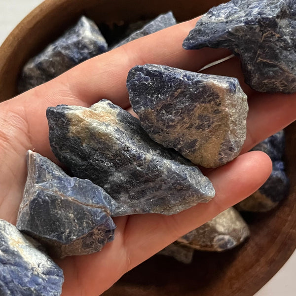 Rough Sodalite - Wisdom & Guidance