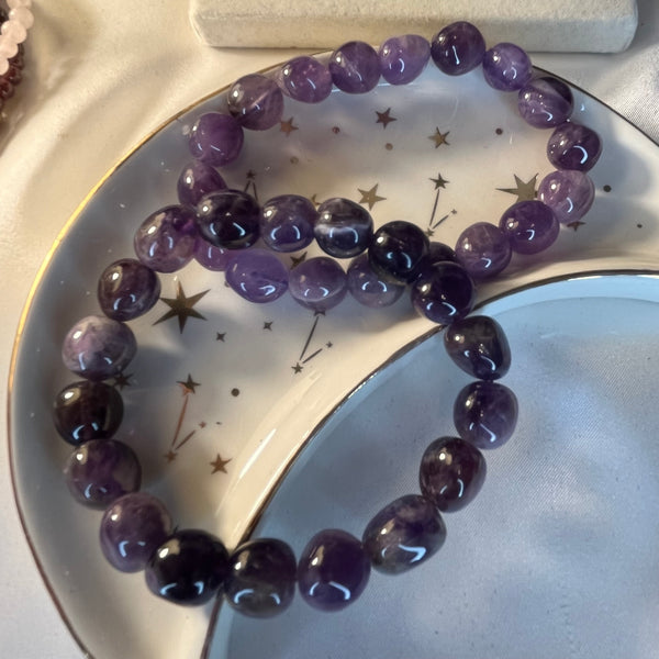 Amethyst Nugget Bracelet