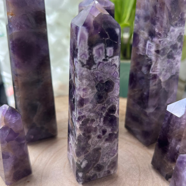 Amethyst Obelisk - Spiritual Wisdom & Comfort