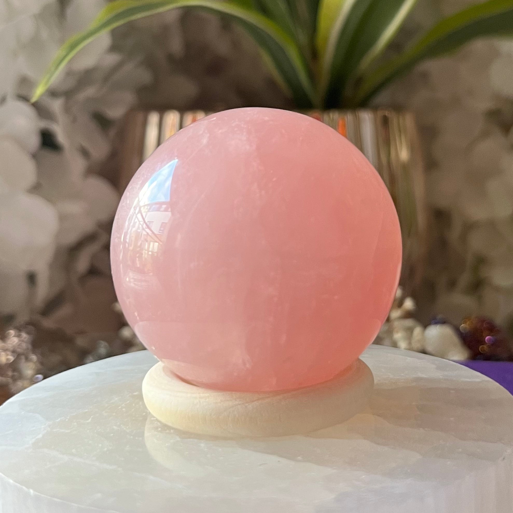 Rose Quartz Sphere