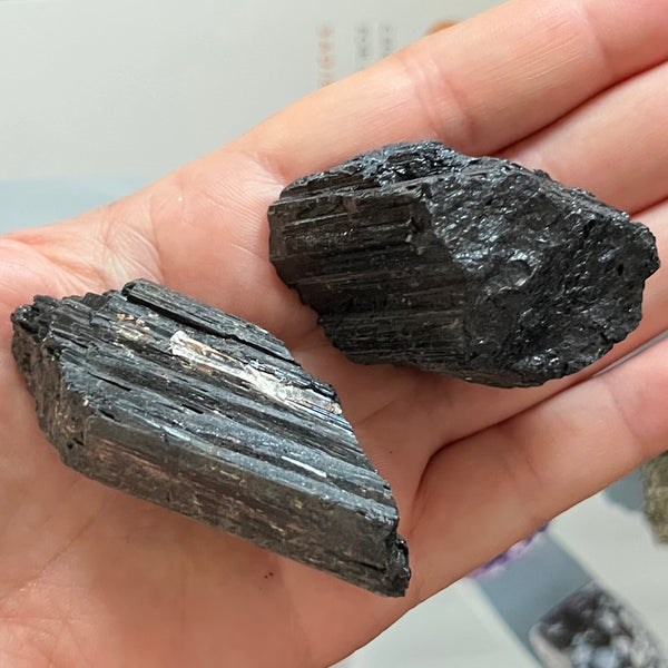 Rough Black Tourmaline - Energetic Protection