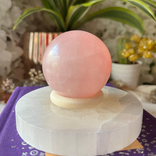 Rose Quartz Sphere