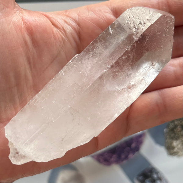 Clear Quartz (Rock Crystal) Points (6cm - 10cm) - Intuition & Wisdom