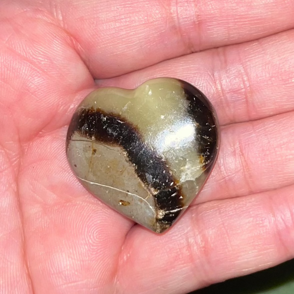 Septarian Heart - Grounding & Stability