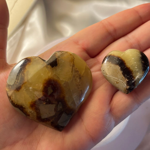 Septarian Heart - Grounding & Stability