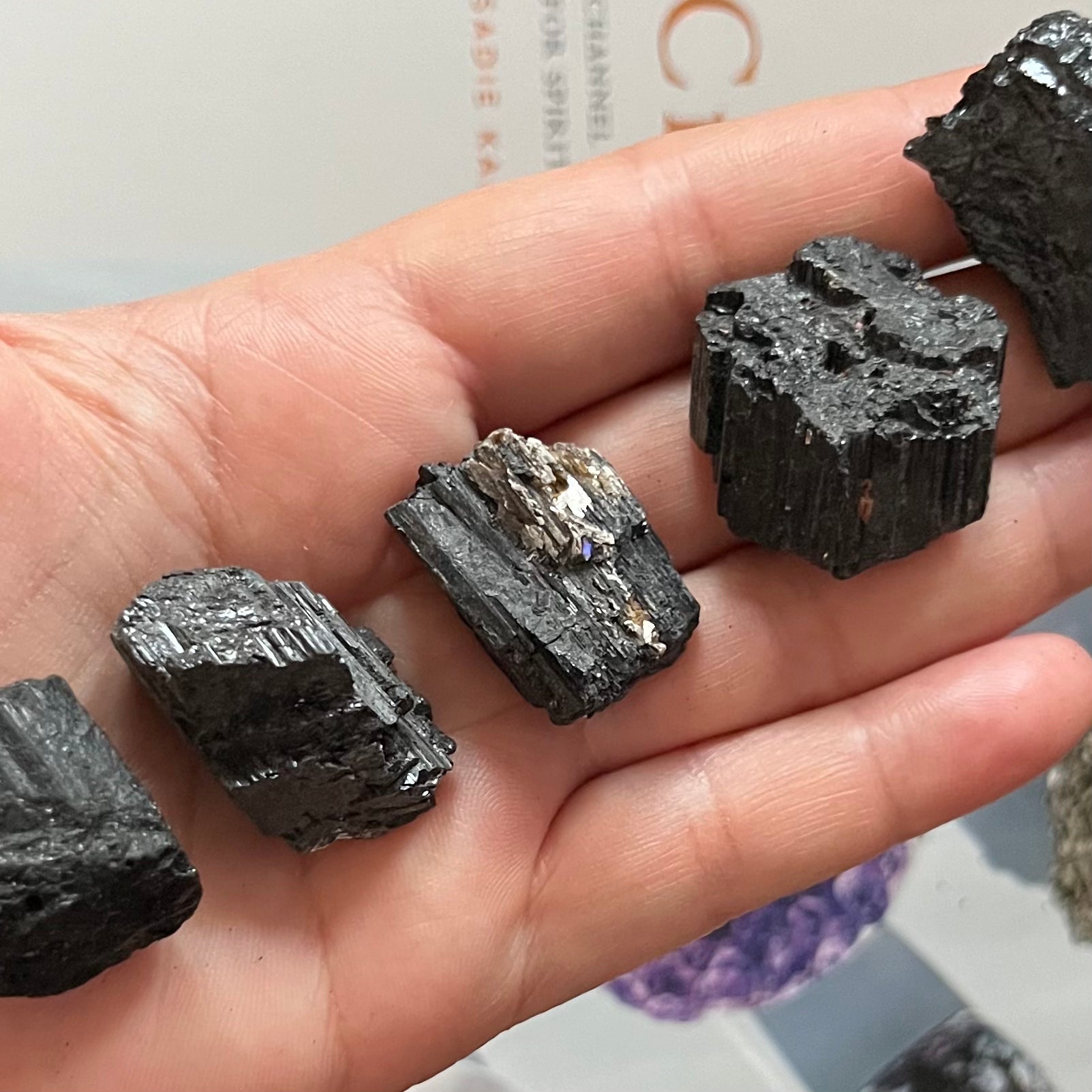 Rough Black Tourmaline - Energetic Protection