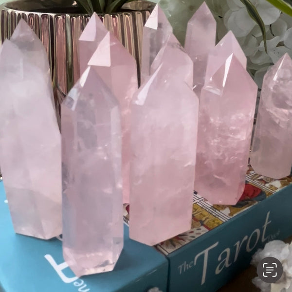 Rose Quartz Point - Unconditional Love