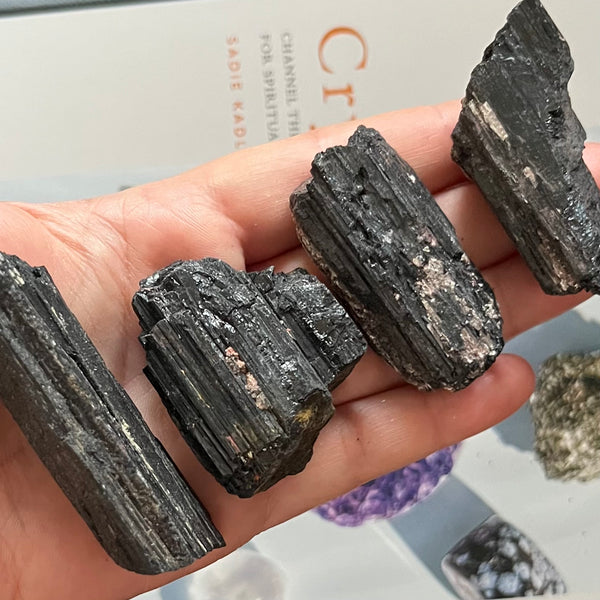 Rough Black Tourmaline - Energetic Protection