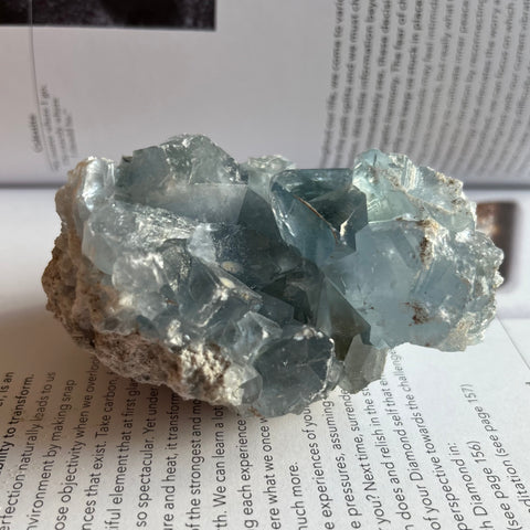 Celestite Cluster - Spiritual Guidance & Mental Clarity