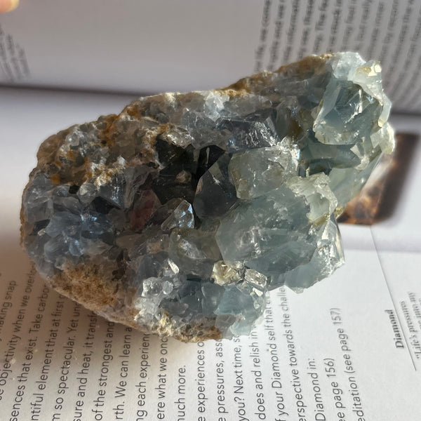 Celestite Cluster - Spiritual Guidance & Mental Clarity