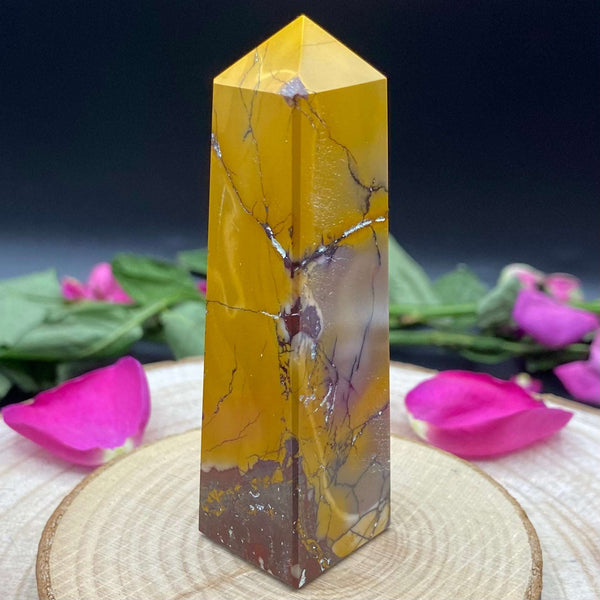 Mookaite Obelisk - Ancestrality & Vitality BD Crystals