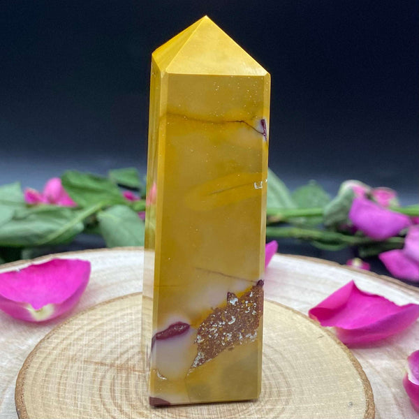 Mookaite Obelisk - Ancestrality & Vitality BD Crystals