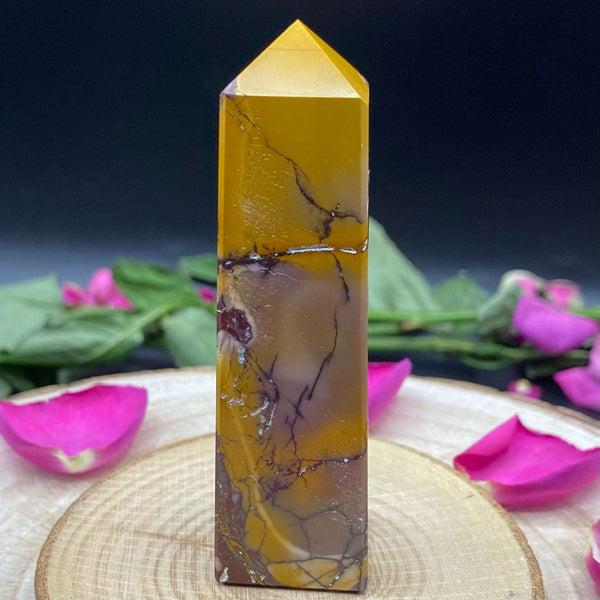 Mookaite Obelisk - Ancestrality & Vitality BD Crystals