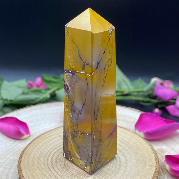 Mookaite Obelisk - Ancestrality & Vitality BD Crystals