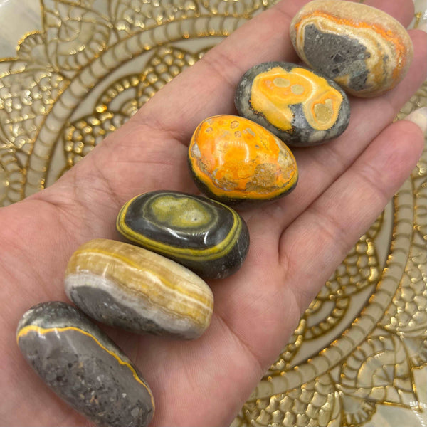 Bumblebee Jasper Tumblestones