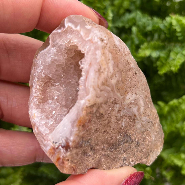 Crystal Oco Agate Druzy Geode Halves