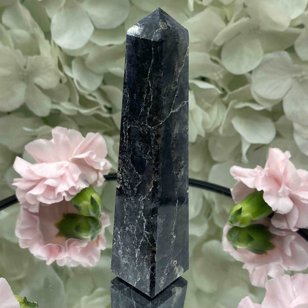 Iolite (Water Saphire) Obelisk - Psychic Abilities & Self-Awareness