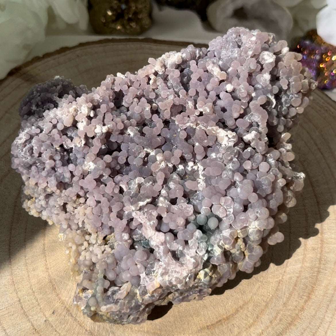 Grape Agate Cluster