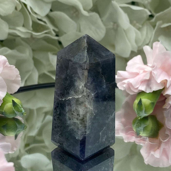 Iolite (Water Saphire) Obelisk - Psychic Abilities & Self-Awareness