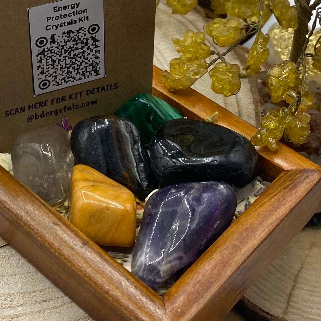 Energy Protection Crystals Kit