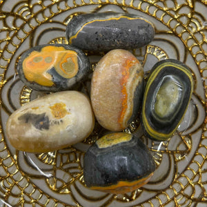 Bumblebee Jasper Tumblestones