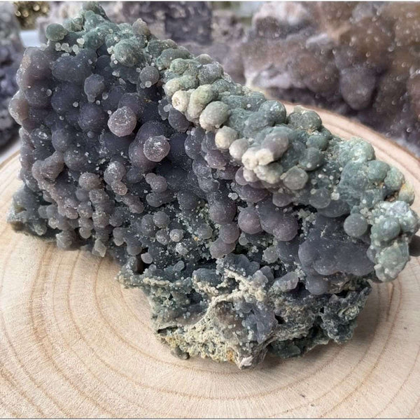 Grape Agate Cluster