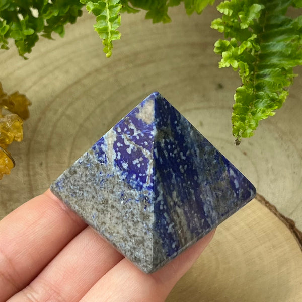 Lapis Lazuli Pyramid - Spiritual Elevation & Wisdom