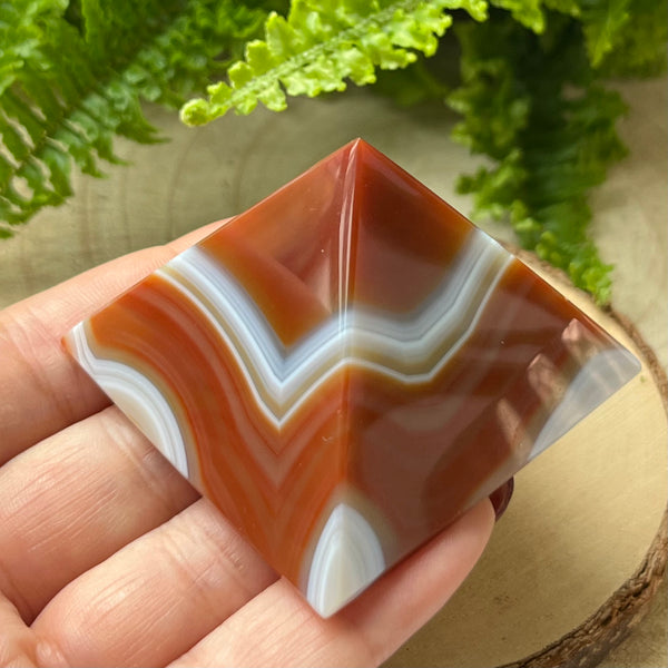 Brown Agate Pyramid