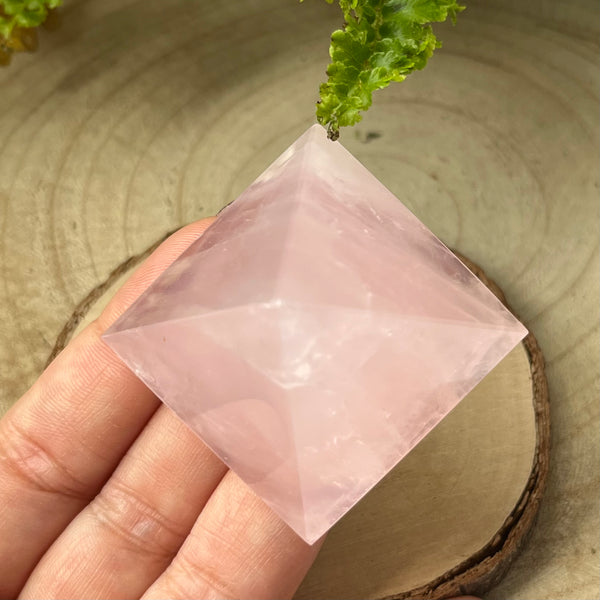 Rose Quartz Pyramid - Universal & Unconditional Love