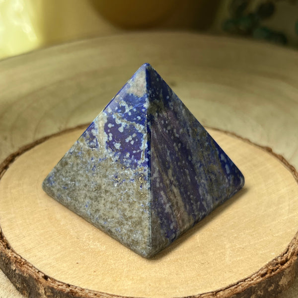 Lapis Lazuli Pyramid - Spiritual Elevation & Wisdom