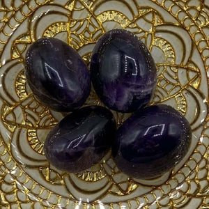 Amethyst High Polished Tumblestones - Spirituality & Transmutation BD Crystals