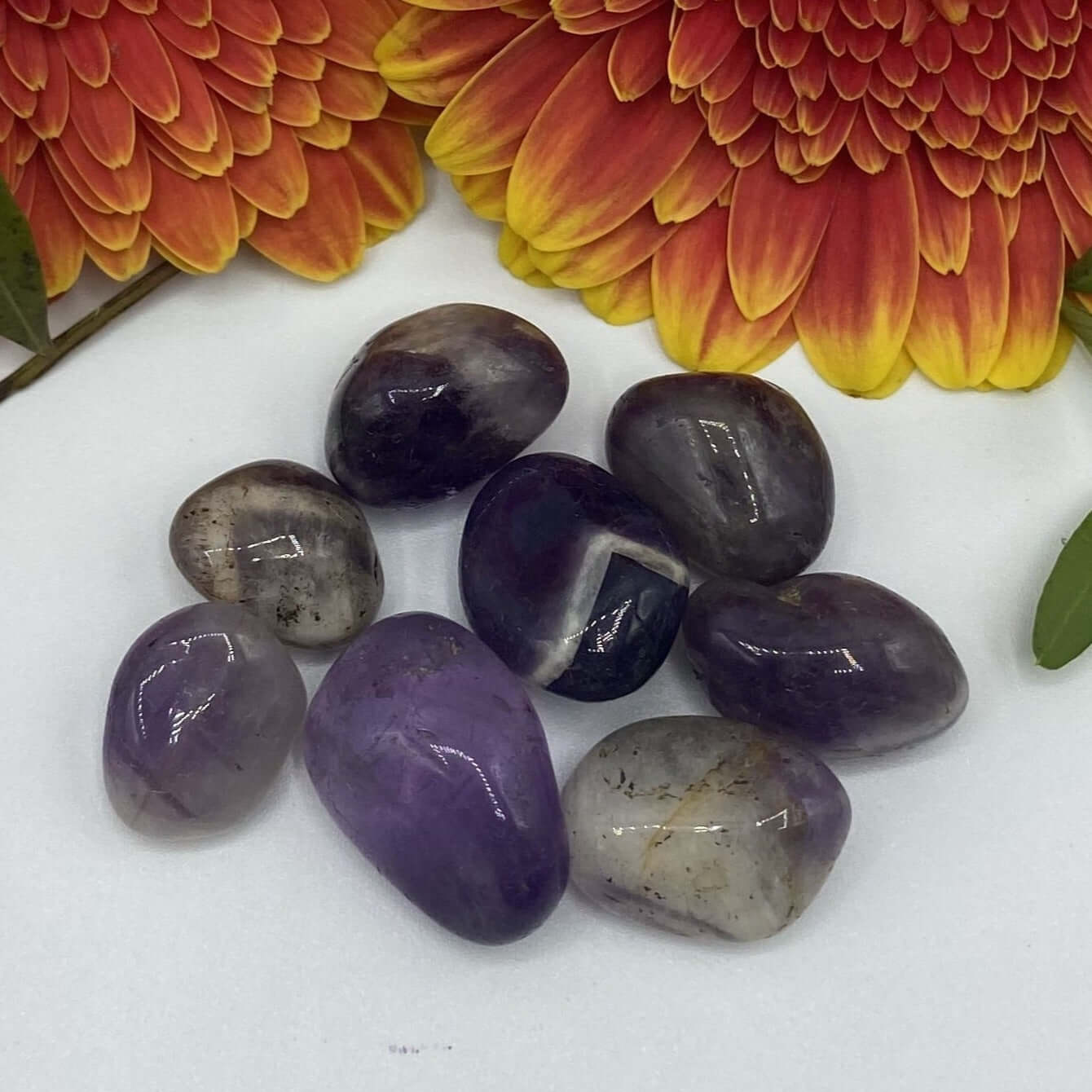 Amethyst Tumblestones - Spirituality & Transmutation BD Crystals