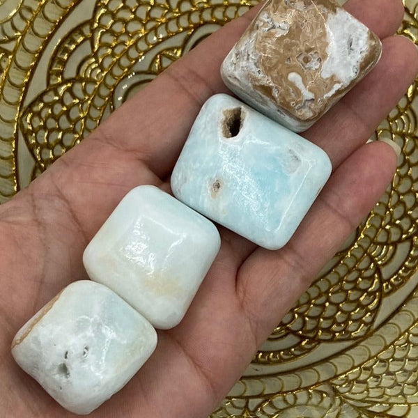 Caribbean Calcite Tumblestones BD Crystals